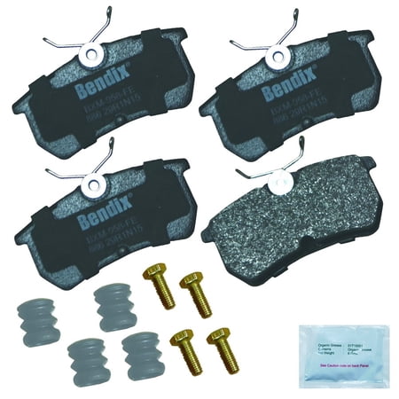 Bendix Brakes Disc Brake Pad Set Fits select: 2000-2007 FORD FOCUS, 2014 FORD FIESTA
