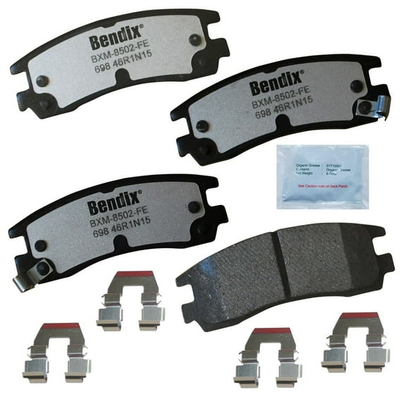 Bendix Brakes Disc Brake Pad Set Fits select: 2000-2010 CHEVROLET IMPALA, 1997-2005 BUICK CENTURY