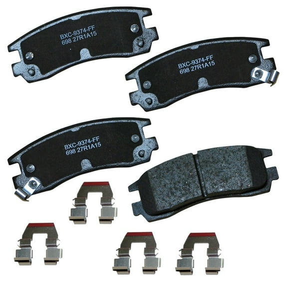 Bendix Brakes Disc Brake Pad Set Fits select: 2000-2010 CHEVROLET IMPALA, 1997-2005 BUICK CENTURY