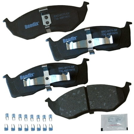 Bendix Brakes Disc Brake Pad Set Fits select: 2001-2003 CHRYSLER INTREPID, 2000 DODGE INTREPID