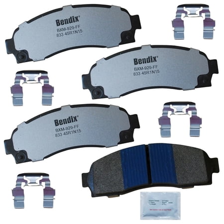 Bendix Brakes Disc Brake Pad Set Fits select: 2001-2005 FORD EXPLORER, 2003-2011 FORD RANGER