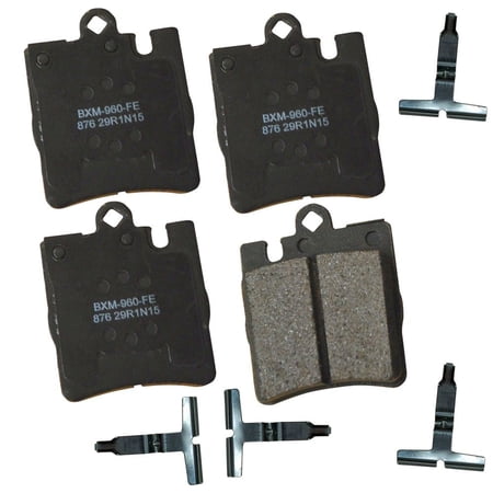 Bendix Brakes Disc Brake Pad Set Fits select: 2001-2007 MERCEDES-BENZ C, 2000-2009 MERCEDES-BENZ CLK