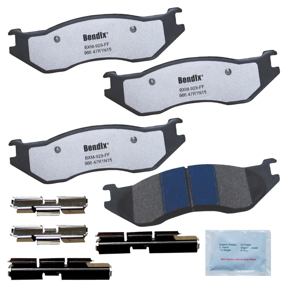 Bendix Brakes Disc Brake Pad Set Fits select: 2002-2003 DODGE RAM 1500, 2004-2005 DODGE RAM 1500 ST/SLT
