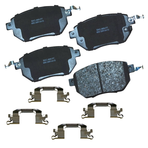 Bendix Brakes Disc Brake Pad Set Fits select: 2003-2007,2009-2010 NISSAN MURANO