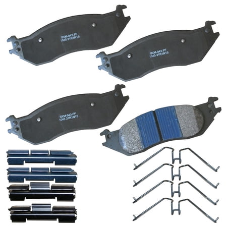 Bendix Brakes Disc Brake Pad Set Fits select: 2003-2007 FORD ECONOLINE