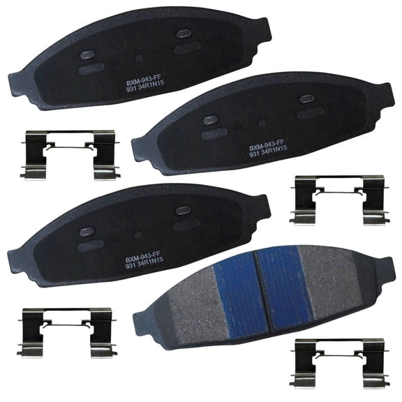Bendix Brakes Disc Brake Pad Set Fits select: 2003-2011 MERCURY GRAND MARQUIS, 2003-2011 LINCOLN TOWN CAR