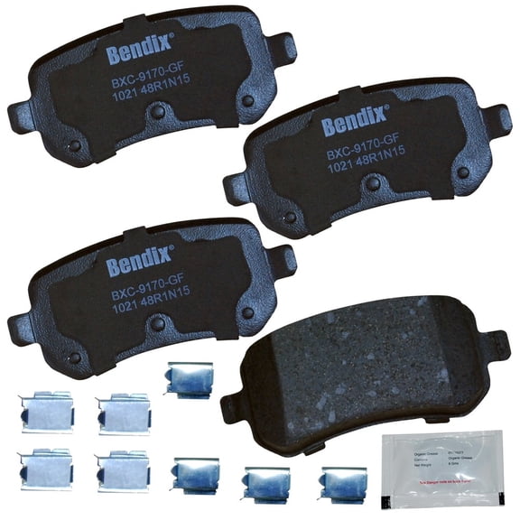 Bendix Brakes Disc Brake Pad Set Fits select: 2004-2007 FORD FREESTAR, 2004-2007 MERCURY MONTEREY