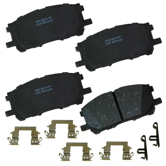 Bendix Brakes Disc Brake Pad Set Fits select: 2004-2009 LEXUS RX, 2006-2007 TOYOTA HIGHLANDER HYBRID
