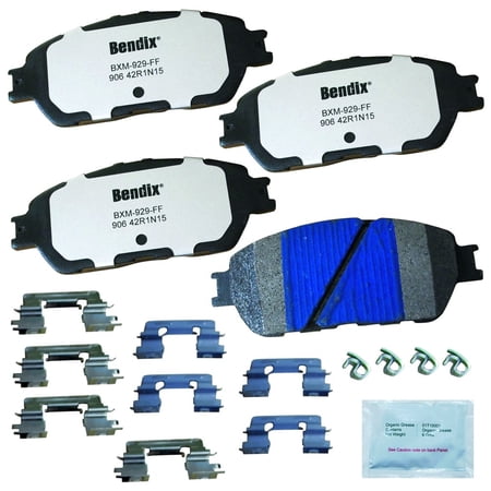Bendix Brakes Disc Brake Pad Set Fits select: 2004-2010 TOYOTA SIENNA, 2013 TOYOTA TACOMA DOUBLE CAB