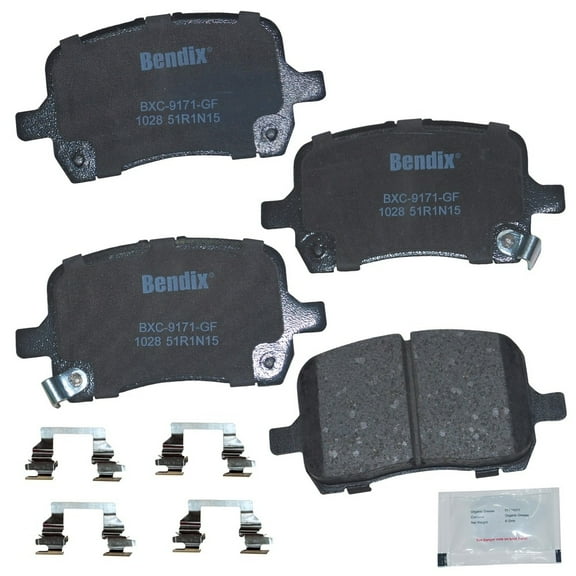Bendix Brakes Disc Brake Pad Set Fits select: 2005-2007 CHEVROLET COBALT, 2005 PONTIAC G6