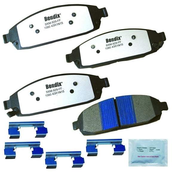 Bendix Brakes Disc Brake Pad Set Fits select: 2005-2010 JEEP GRAND CHEROKEE, 2006-2010 JEEP COMMANDER