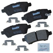 Bendix Brakes Disc Brake Pad Set Fits select 2005-2012 NISSAN PATHFINDER, 2006-2007 NISSAN XTERRA