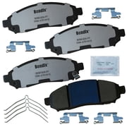 Bendix Brakes Disc Brake Pad Set Fits select 2005-2014,2016-2019 NISSAN FRONTIER