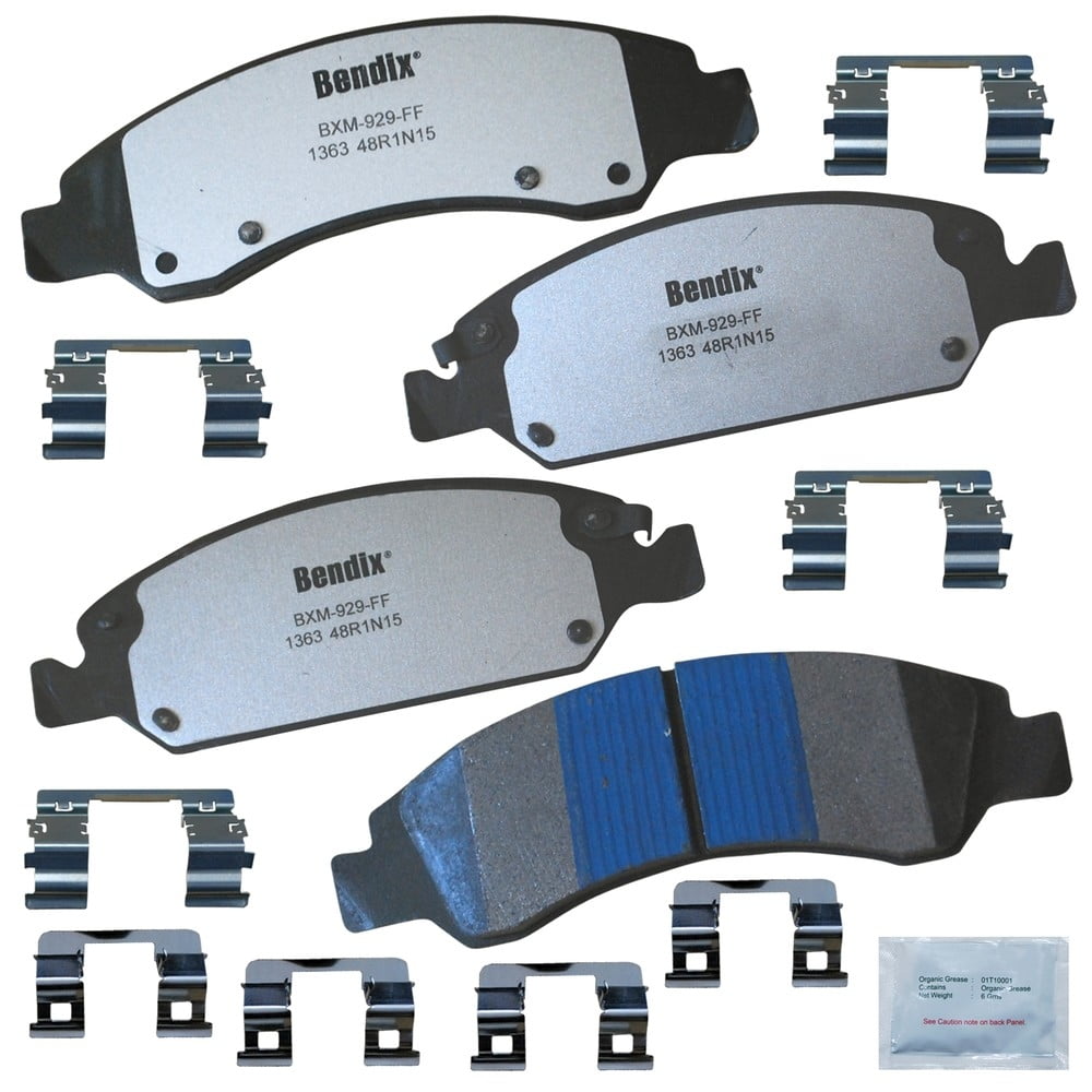 Bendix Brakes Disc Brake Pad Set Fits select: 2005-2018 CHEVROLET SILVERADO, 2008-2018 GMC SIERRA