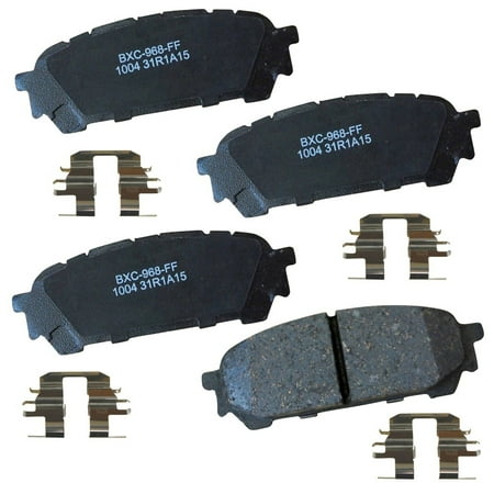 Bendix Brakes Disc Brake Pad Set Fits select: 2006-2007 SUBARU FORESTER, 2006-2007 SUBARU IMPREZA 2.5I