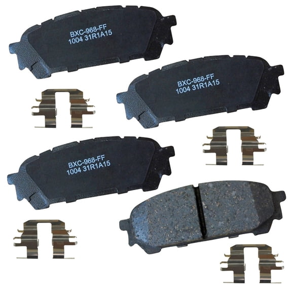 Bendix Brakes Disc Brake Pad Set Fits select: 2006-2007 SUBARU FORESTER, 2006-2007 SUBARU IMPREZA 2.5I