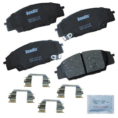 Bendix Brakes Disc Brake Pad Set Fits select: 2006-2011 HONDA CIVIC, 2002-2006 ACURA RSX TYPE-S