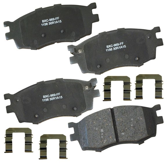 Bendix Brakes Disc Brake Pad Set Fits select: 2006-2011 HYUNDAI ACCENT, 2006-2011 KIA RIO