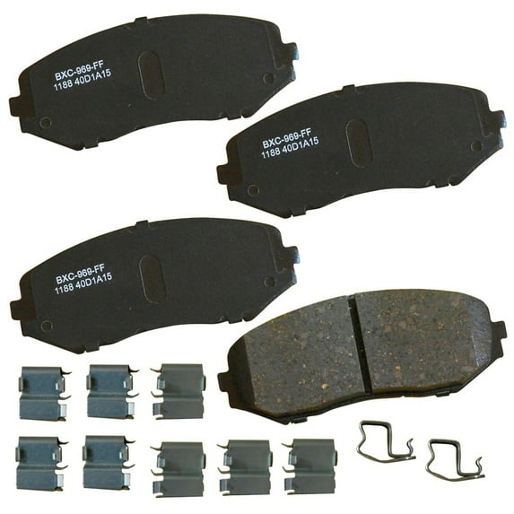 Bendix Brakes Disc Brake Pad Set Fits select: 2006-2013 SUZUKI GRAND VITARA