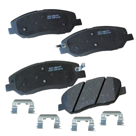 Bendix Brakes Disc Brake Pad Set Fits select: 2007-2009 HYUNDAI SANTA FE, 2006-2012 KIA SEDONA