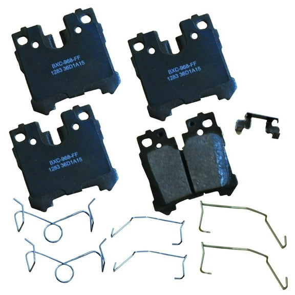 Bendix Brakes Disc Brake Pad Set Fits select: 2007-2009 LEXUS LS 460, 2010-2017 LEXUS LS