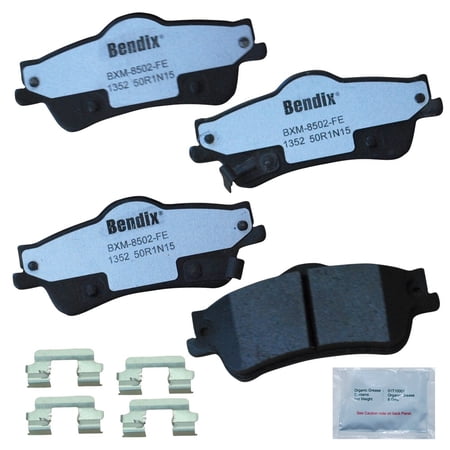 Bendix Brakes Disc Brake Pad Set Fits select: 2008-2009 PONTIAC G8, 2011-2016 CHEVROLET CAPRICE POLICE