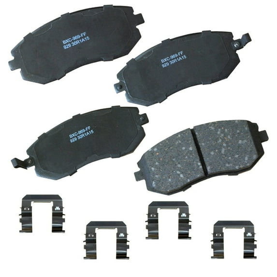 Bendix Brakes Disc Brake Pad Set Fits select: 2008-2011 SUBARU OUTBACK, 2003-2010 SUBARU FORESTER