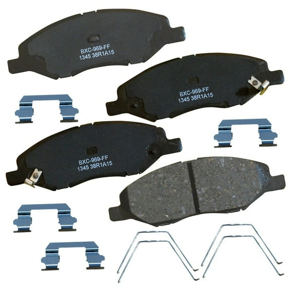 Bendix Brakes Disc Brake Pad Set Fits select: 2009-2010 NISSAN VERSA S/SL, 2011 NISSAN VERSA