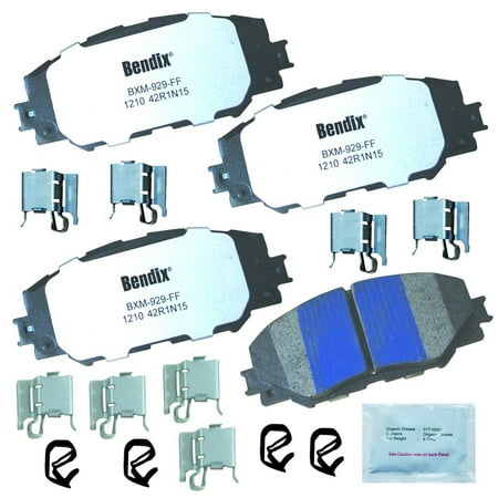 Bendix Brakes Disc Brake Pad Set Fits select: 2009-2019 TOYOTA COROLLA, 2013-2018 TOYOTA RAV4 LE