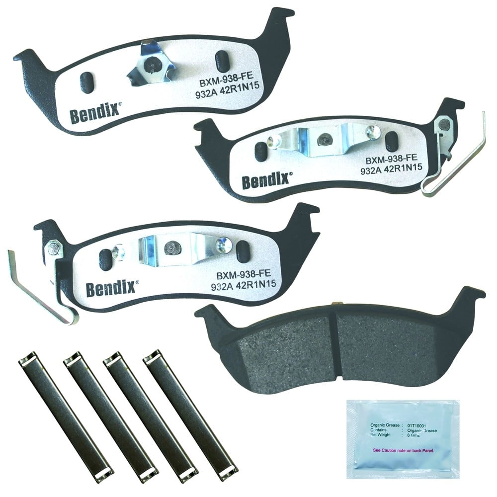 Bendix Brakes Disc Brake Pad Set Fits select: 2010-2011 FORD RANGER, 2010 FORD CROWN VICTORIA POLICE INTERCEPTOR