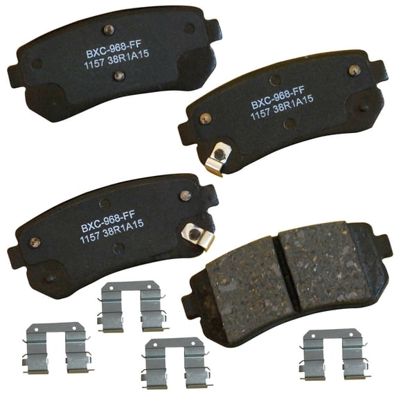 Bendix Brakes Disc Brake Pad Set Fits select: 2010-2011 KIA FORTE, 2010-2015 HYUNDAI TUCSON