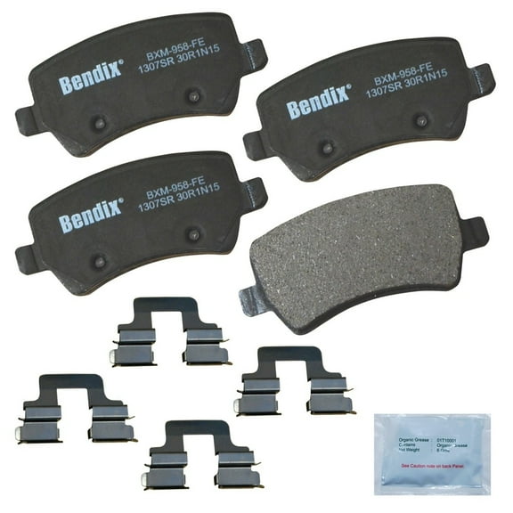 Bendix Brakes Disc Brake Pad Set Fits select: 2010-2015,2017 VOLVO XC60