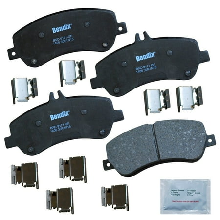 Bendix Brakes Disc Brake Pad Set Fits select: 2010-2015 MERCEDES-BENZ GLK