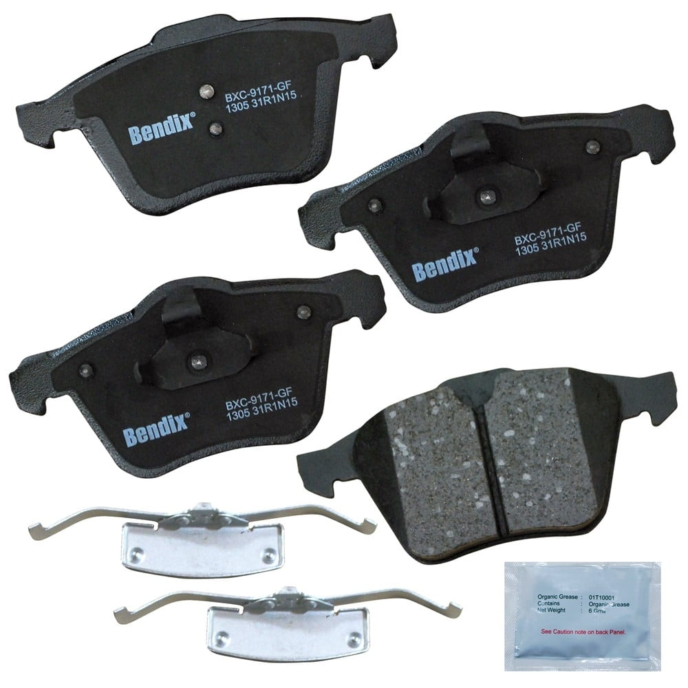 Bendix Brakes Disc Brake Pad Set Fits select: 2011-2018 VOLVO S60, 2008-2016 VOLVO XC70