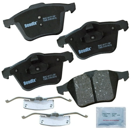 Bendix Brakes Disc Brake Pad Set Fits select: 2011-2018 VOLVO S60, 2008-2016 VOLVO XC70