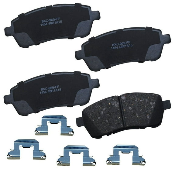 Bendix Brakes Disc Brake Pad Set Fits select: 2012-2013 FORD FIESTA, 2014-2019 FORD FIESTA SE