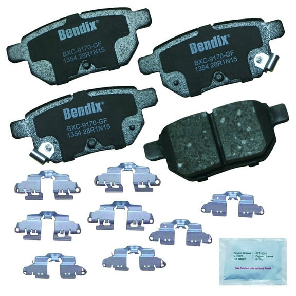 Bendix Brakes Disc Brake Pad Set Fits select: 2012-2014,2018 TOYOTA COROLLA
