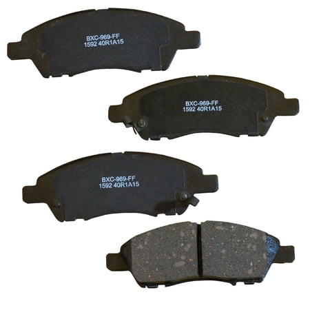 Bendix Brakes Disc Brake Pad Set Fits select: 2012-2019 NISSAN VERSA, 2014-2019 NISSAN VERSA NOTE