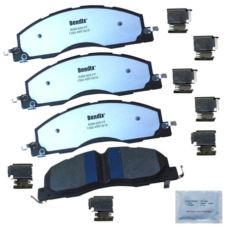 Bendix Brakes Disc Brake Pad Set Fits select: 2012 DODGE RAM 1500, 2013-2018 RAM 2500