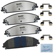 Bendix Brakes Disc Brake Pad Set Fits select 2013-2014 CHRYSLER 200, 2013-2014 DODGE AVENGER