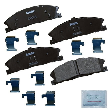 Bendix Brakes Disc Brake Pad Set Fits select: 2013-2015 FORD FLEX, 2013-2015 FORD EXPLORER