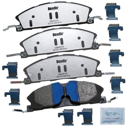 Bendix Brakes Disc Brake Pad Set Fits select: 2013-2016 FORD EXPLORER, 2013-2016 FORD TAURUS