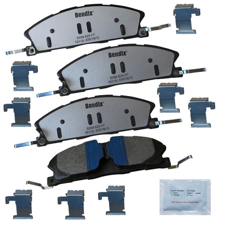 Bendix Brakes Disc Brake Pad Set Fits select: 2013-2016 FORD EXPLORER, 2013-2016 FORD TAURUS