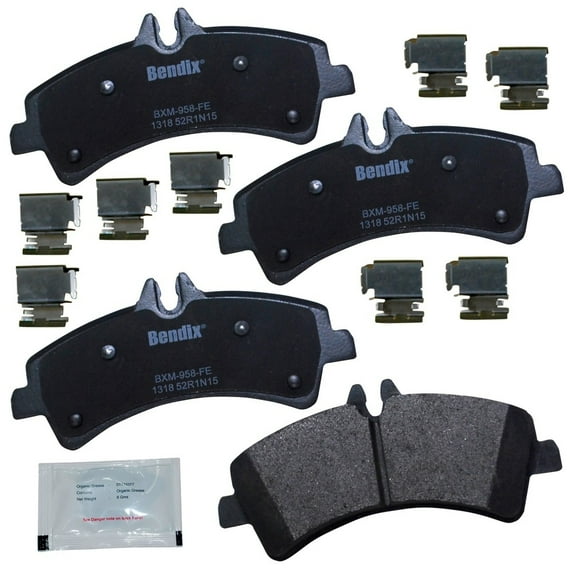 Bendix Brakes Disc Brake Pad Set Fits select: 2013-2018 MERCEDES-BENZ SPRINTER, 2007-2009 DODGE SPRINTER