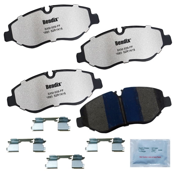 Bendix Brakes Disc Brake Pad Set Fits select: 2013-2018 MERCEDES-BENZ SPRINTER, 2007-2009 DODGE SPRINTER