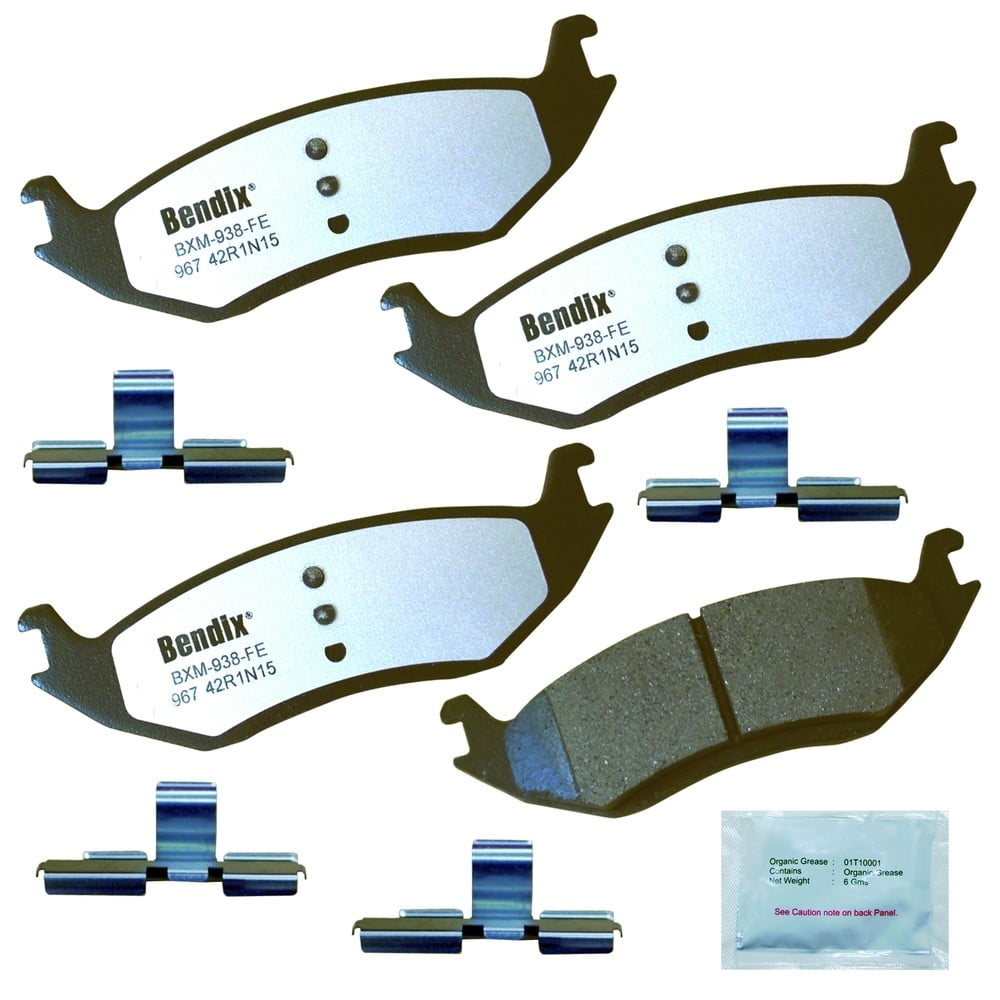 Bendix Brakes Disc Brake Pad Set Fits select: 2013-2018 RAM 1500, 2007-2012 DODGE RAM 1500