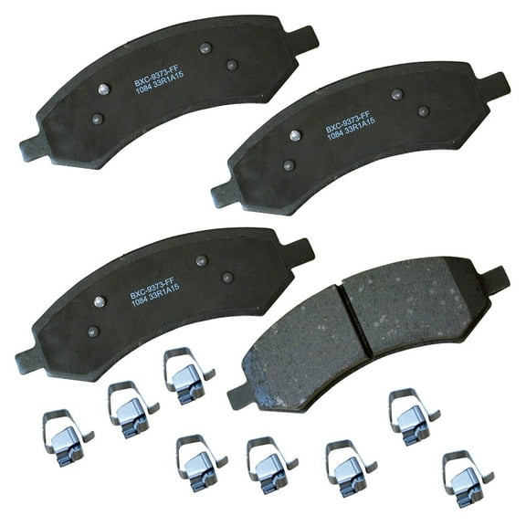 Bendix Brakes Disc Brake Pad Set Fits select: 2013-2018 RAM 1500, 2019 RAM 1500 CLASSIC