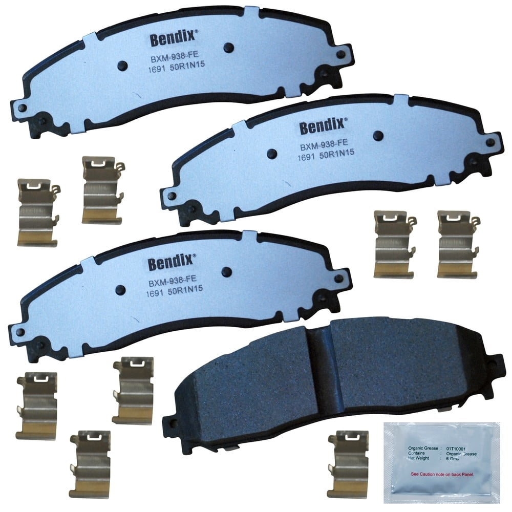 Bendix Brakes Disc Brake Pad Set Fits select: 2013-2020 FORD F250, 2013 ...