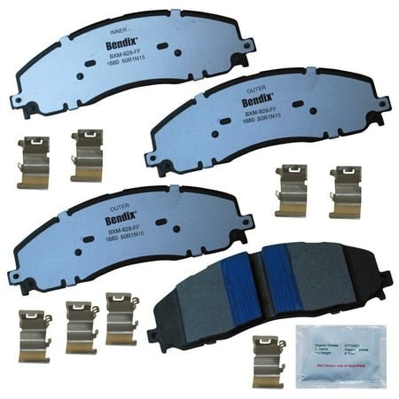 Bendix Brakes Disc Brake Pad Set Fits select: 2013-2020 FORD F250, 2013-2020 FORD F350
