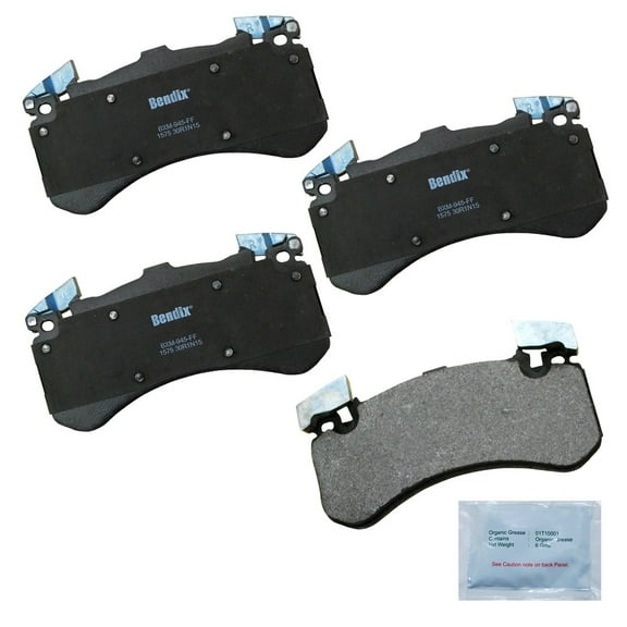 Bendix Brakes Disc Brake Pad Set Fits select: 2014-2015 AUDI A8, 2013-2018 AUDI S6